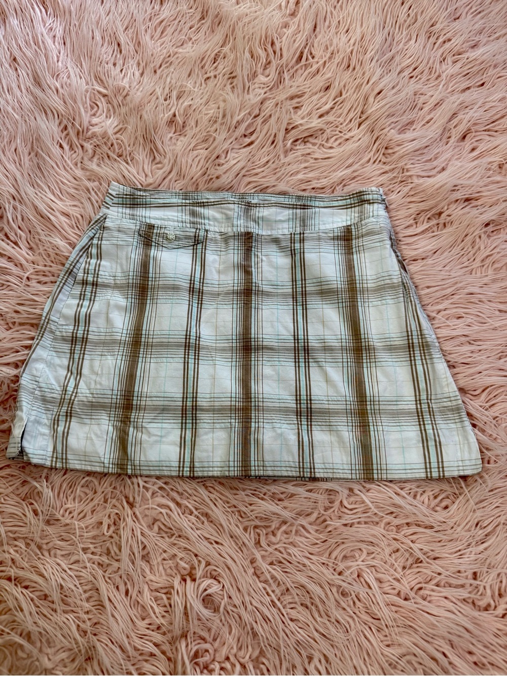 IZOD Plaid Skort – Classic Golf & Casual Style